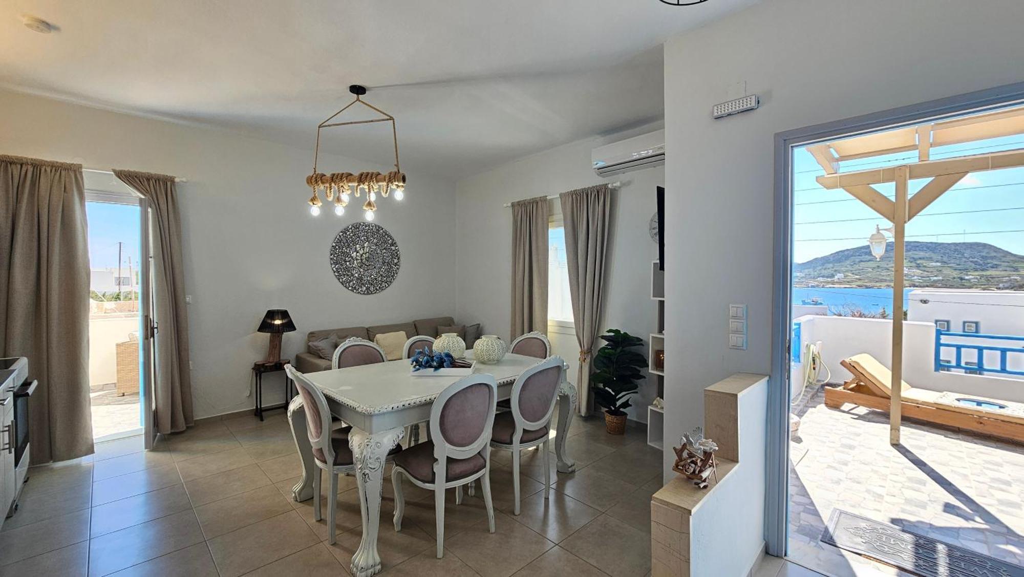 Villa Harmony Milos Pollonia Esterno foto